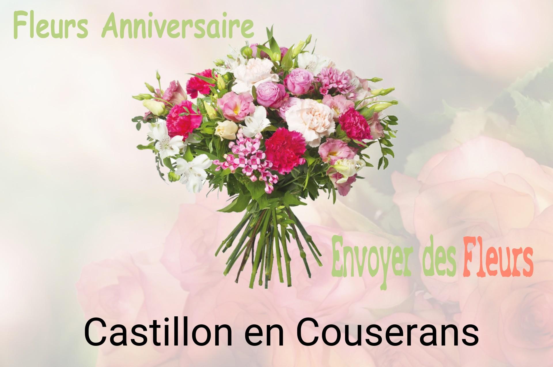 Bouquet de fleurs d’anniversaire livré à Castillon-en-Couserans
