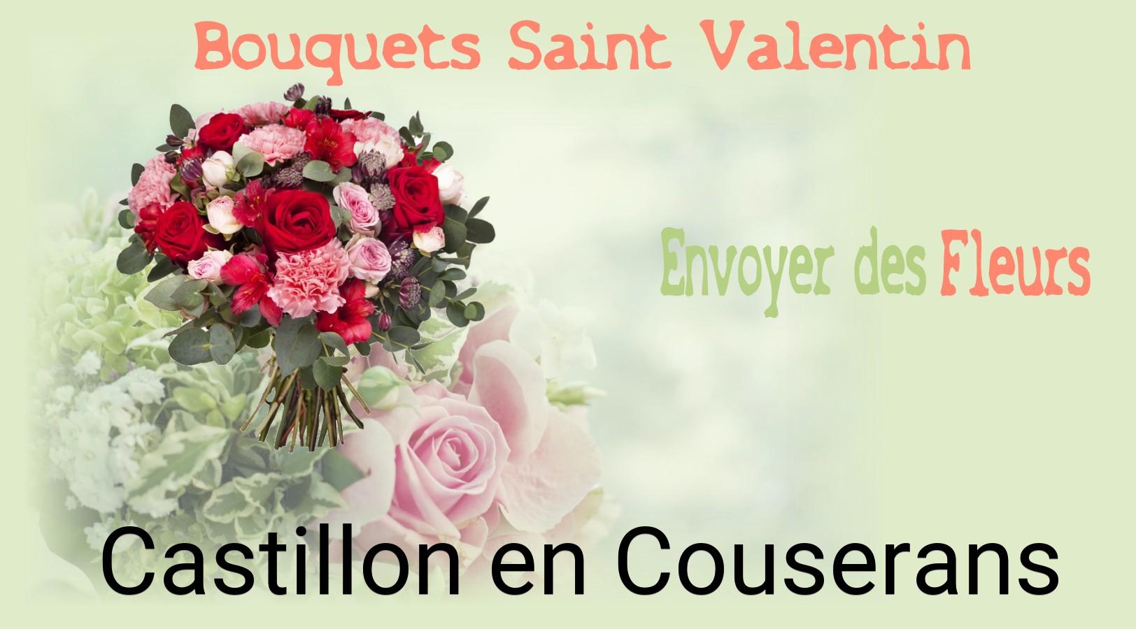 Roses de Saint-Valentin livrées à Castillon-en-Couserans